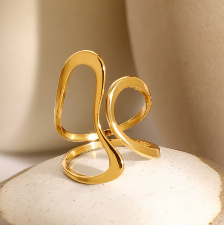 Moschera® Adjustable Ripple Ring