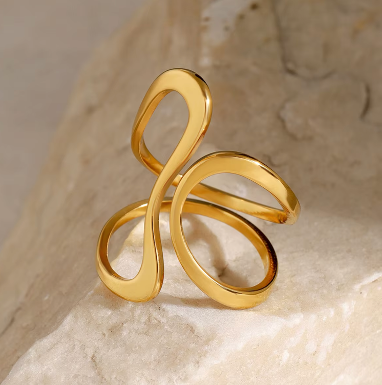 Moschera® Adjustable Ripple Ring