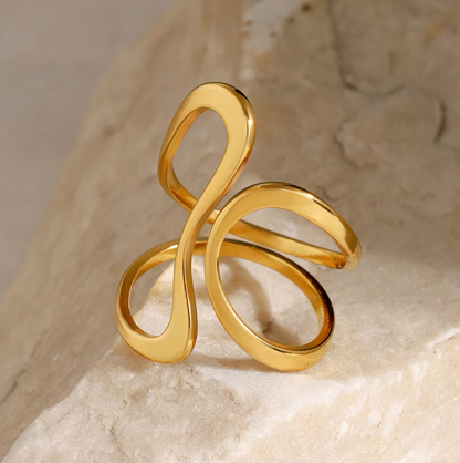 Moschera® Adjustable Ripple Ring