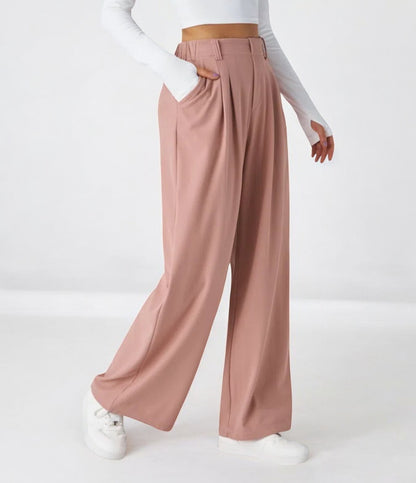 Women's Wide Leg Tailored Pants